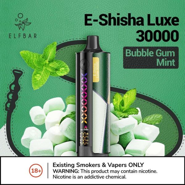 ELFBAR E-Shisha Luxe 30,000 Puffs Disposable Vape - Image 3
