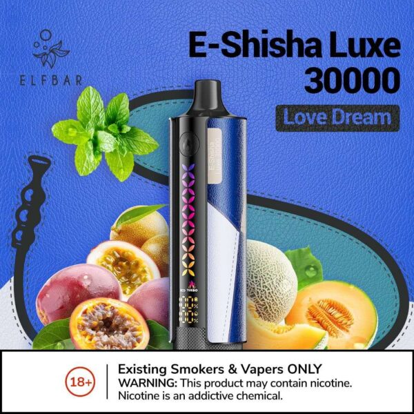 ELFBAR E-Shisha Luxe 30,000 Puffs Disposable Vape - Image 8