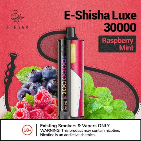 ELFBAR E-Shisha Luxe 30,000 Puffs Disposable Vape - Image 12