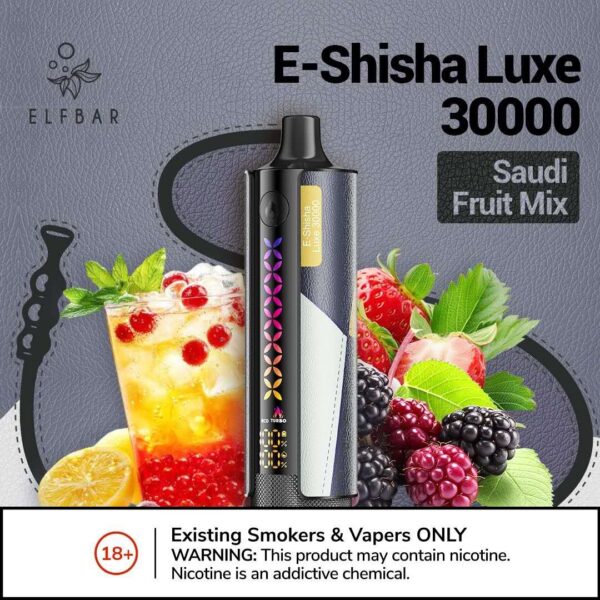 ELFBAR E-Shisha Luxe 30,000 Puffs Disposable Vape - Image 14