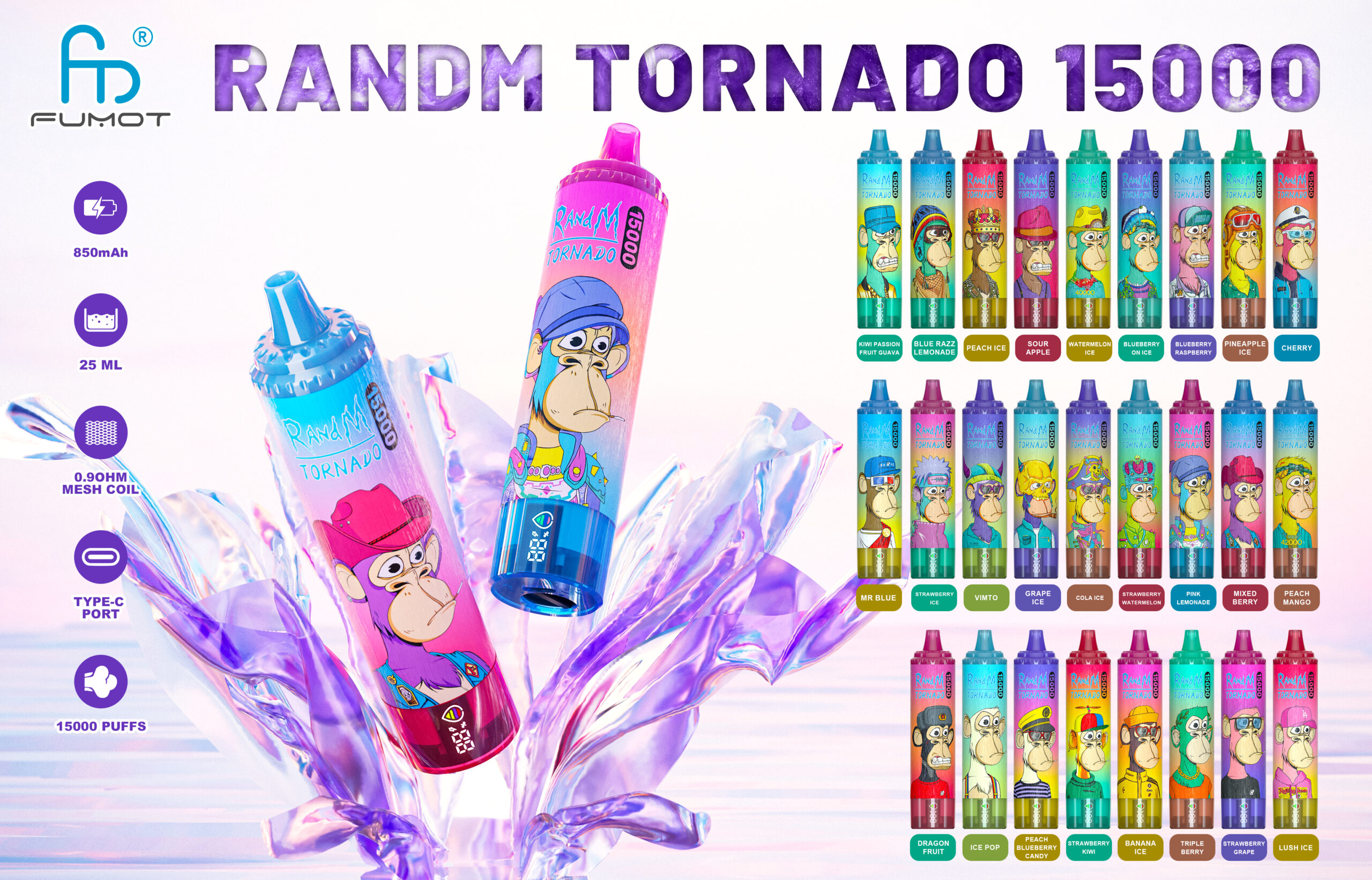 Fumot RandM 15000 Puffs